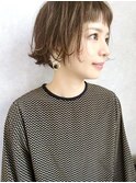 【December】小顔 大人かわいい ブランジュ 外ハネボブ♪