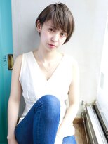 バース(BIRTH)&nbsp;天神【BIRTH】耳かけワンサイドショート×ことりベージュ