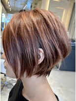 ヘア デザイン リスク(HAIR DESIGN RISK)&nbsp;【RISK 高橋勇太】シルエットが完璧!!前下がりショートボブ