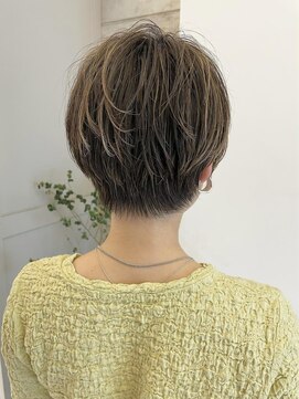 ベック ヘアサロン(BEKKU hair salon) 丸みとふわっと感女性らしい☆コンパクトショート
