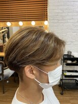 トハコ(&haco)&nbsp;外国人風メンズハイライト☆