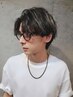 【4周年記念☆】メンズカット+パーマ+眉カット+炭酸泉　￥12650→￥11000