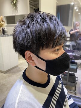 シェル 国分寺(shell) 定番メンズ刈り上げマッシュ♪ツーブロックなし！