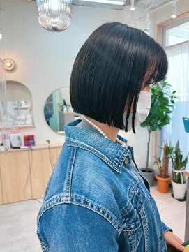 ロウバイレボ 柏(lou by revo) ショートボブ/ミニボブ/マッシュ/切りっぱなし/柏駅