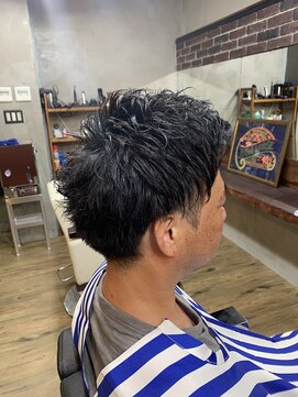 ハングルース(HANG LOOSE) カット＋パーマ