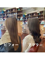 スミカ(sumica)&nbsp;#ミルクティーグレージュ #巻き髪 #秋使用