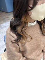 アルーシェ 心斎橋(Alushe)&nbsp;オレンジ×イヤリングカラー