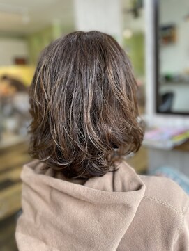 ボヌー(Bonheur) デジタルゆるふわパーマ！