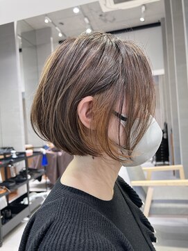 キミトヘアデザインアンドスパ(Kimito Hair design&spa) 脱白髪染め×イヤリングカラー
