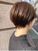 ショート/前髪カット/顔周り×ブリーチなし/髪質改善[池袋]