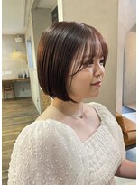 ヘアーミュゼ 井田店(Hair Musee)&nbsp;ぱつっとボブ