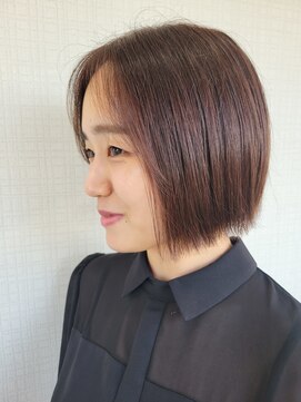 ルネ 大塚(Rune) 切りっぱなしボブ/ミニボブ/暖色系
