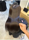 髪質改善*ロングレイヤーグレーベージュ*美髪【Zina船橋】