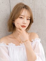 ココナ ヘア メゾンプリュス(cocona hair maison+) 【cocona】顔まわりゆるふわカット