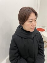 エンドリンク(endlink)&nbsp;大人ショート×ピンクベージュ