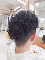 エンシニータス(Encinitas)&nbsp;メンズ/刈上げスパイラルパーマ/美髪/艶髪/サラ髪/巻き髪/大人