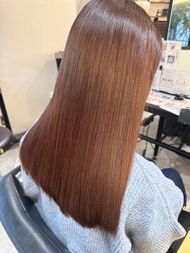 オーバルヘアー(OVAL hair) 切りっぱなし/ナチュラルブラウン/トリートメント