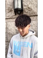 ノーム バイ アウラ(norm. by aura) ハイライトカラー ツイスパ スキンフェード