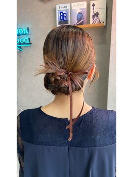 ムード カナザワ(mood kanazawa) 20代/30代/ヘアセット/ブラウンカラー