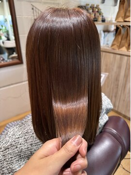 チアー ヘアリラクゼーション(cheer HAIRRELAXATION) 髪質改善トリートメント＋セミロング