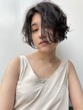 ナループロアツム(Nalu pu loa Tsum) ショートボブパーマ/ウェーブパーマ/外国人風パーマ