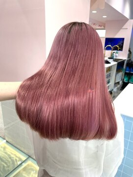 ゲーム バイ アランスミシー 横浜(GAME by Alan Smithee) コットンピンク/ダブルカラー/ブリーチ/髪質改善/下北沢