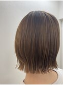 【北見】#ボブ#グラボブ#切りっぱなし