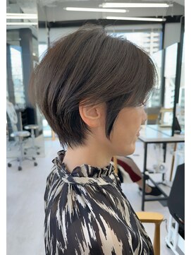 ビューナゴヤ 名駅(VIEW NAGOYA) 黒髪カタログ/ボブルフ/小顔に見せるヘア/ワンレン
