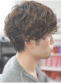 メンズマッシュパーマ