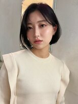 アクシス 栄店3F(`AXIS) AXIS北野　小顔　黒髪　似合わせカット　ボブ