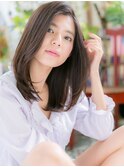 黒髪大人かわいい小顔美髪エアストレートc6川口20代30代40代