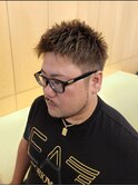 刈り上げショートアップバングスパイキーショート