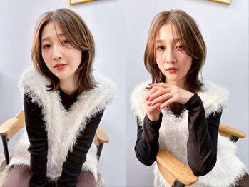 ロマーリ 岡山店(LOMARLIE)の写真/本当に似合う前髪＆髪色をオーダーメイドでご提案！LOMARLIEで理想の"新しい自分"に出会える！