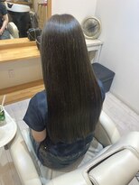 ヘアコレクション アンジュ(Hair collection Unge)&nbsp;オリーブグレージュカラー×高濃度水素ケア＊