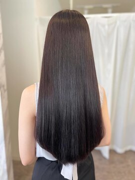 ワク 豊橋藤沢店(waku) グレージュ　ストレート　トリートメント
