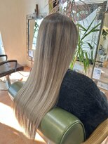 エッジ(EDGE)&nbsp;フルハイライト+全体カラー+前処理トリートメント