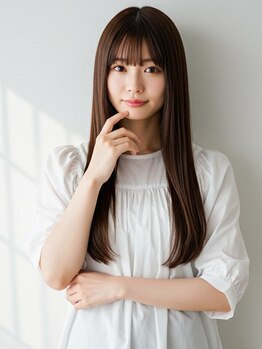 ニッティ(nittio)の写真/縮毛矯正でも映える！透明感と抜け感を楽しむデザインカラーで、新しいスタイルをご提案☆