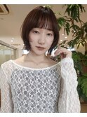 ウルフカット/小顔/ハッシュボブ/切りっぱなしボブ/自由が丘