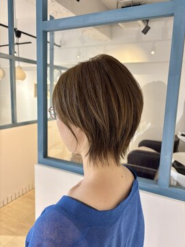 ラソニシカサイ(Lazo nishikasai) 大人可愛いハイライトベージュショート