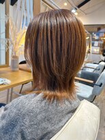 リーファ(reefur)&nbsp;マッシュウルフボブレイヤー風カットベージュ30代40代