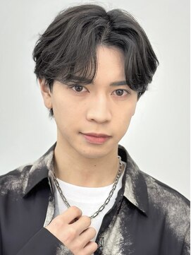 ロンドオム 池袋(Lond Homme) men's/メンズ/メンズカット/刈り上げセンターパート/池袋/韓国