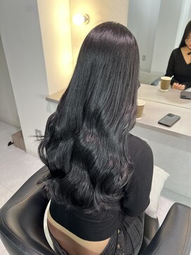 ビジョン オールヘアー(VISION:ALL HAIR) グレーブラック × 韓国巻き