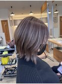 抜け感 × 透明感 上品なハイトーンカラー
