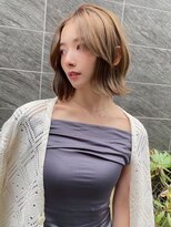 ジルブラン 土浦(JIL BLAN)&nbsp;ハイライトバレイヤージュダブルカラーケアブリーチ20代30代