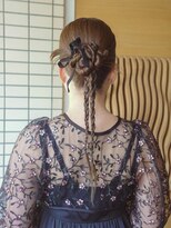 サロン シー(salon sea) salon sea お呼ばれヘア カチモリヘア