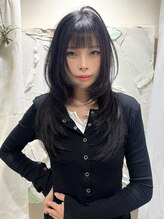 ハチ(HACHI)&nbsp;韓国風シャギーレイヤー