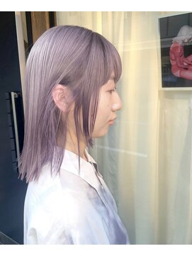 スイウ(suiu) ニュアンスなラベンダーアッシュ♪