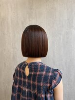 ウル(uru)&nbsp;ぱつっと切りっぱなしボブ