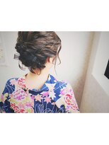 リスプレンデレブロレット risplendere BroLetto&nbsp;浴衣着付け×大人アレンジ