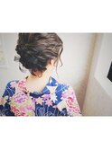 浴衣着付け×大人アレンジ